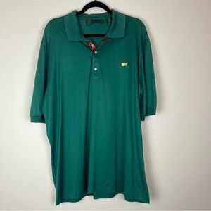 Hickey Freeman Bobby Jones Collection Green Masters Golf Polo size XL